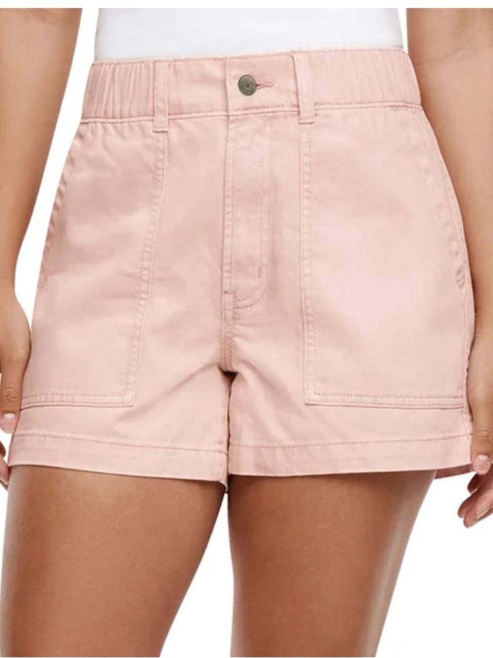 GAP Women's Utility Shorts - Light Blush Pink size small